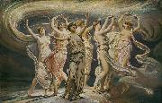 Elihu Vedder The Pleiades oil painting reproduction